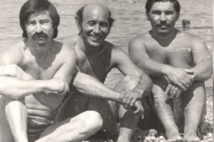 Әхәт Гаффар, Айдар Хәлим, Роберт Миңнуллин. Пицунда 1982-83 ел