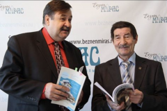 Язучы Ләбиб Лерон белән "Безнең мирас" редакциясендә, 2016 ел